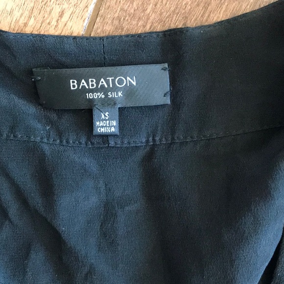 Aritzia Babaton Corbett Romper-100% Silk-Size XS - Picture 6 of 16